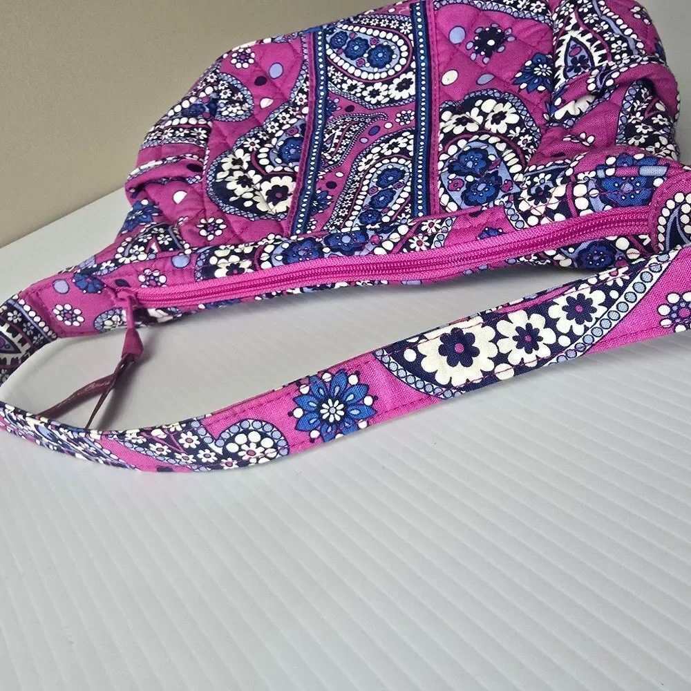 Vera Bradley shoulder bag Boysenberry paisley - Picture 9 of 9